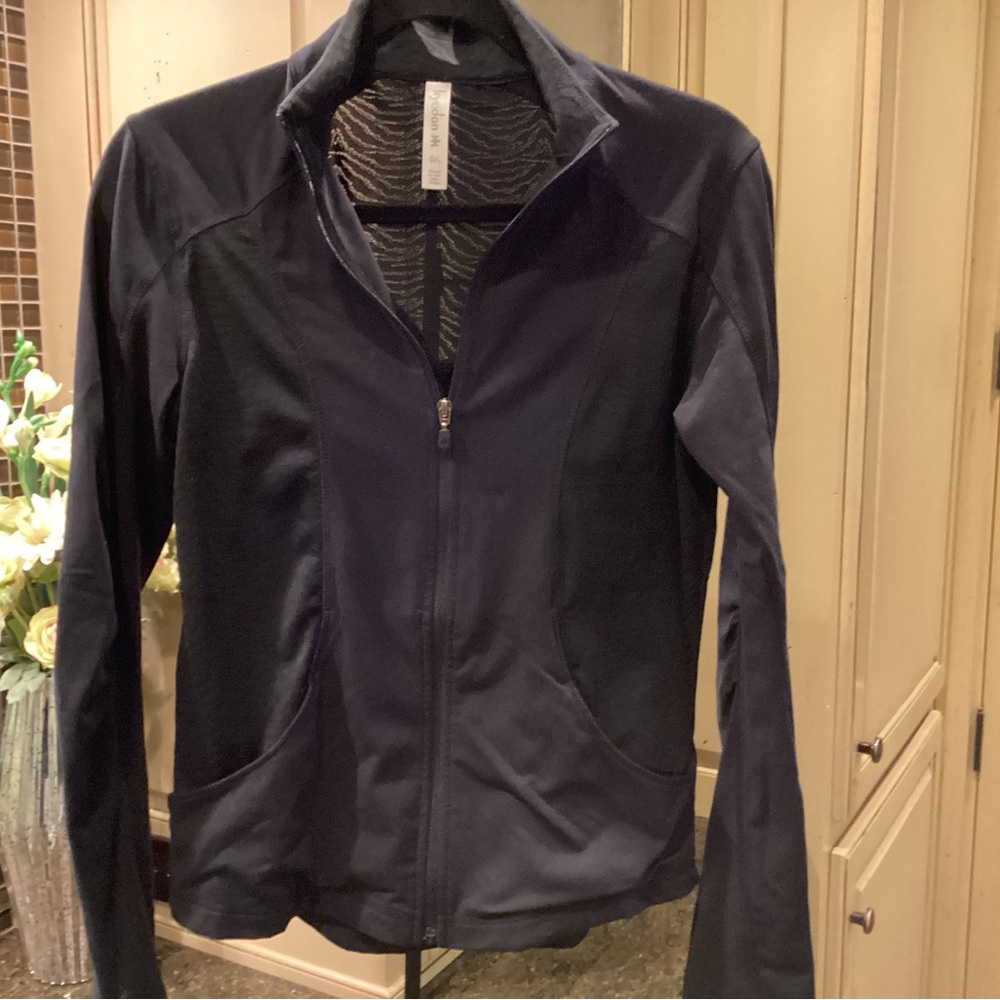 Kyodan Black Zip Front Activewear Jacket
